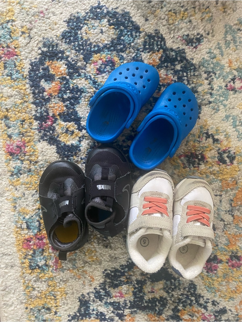 CROCS Kids Royal Blue Slip-On Clogs